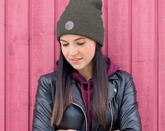 Pom-Pom Mütze mit Bommel