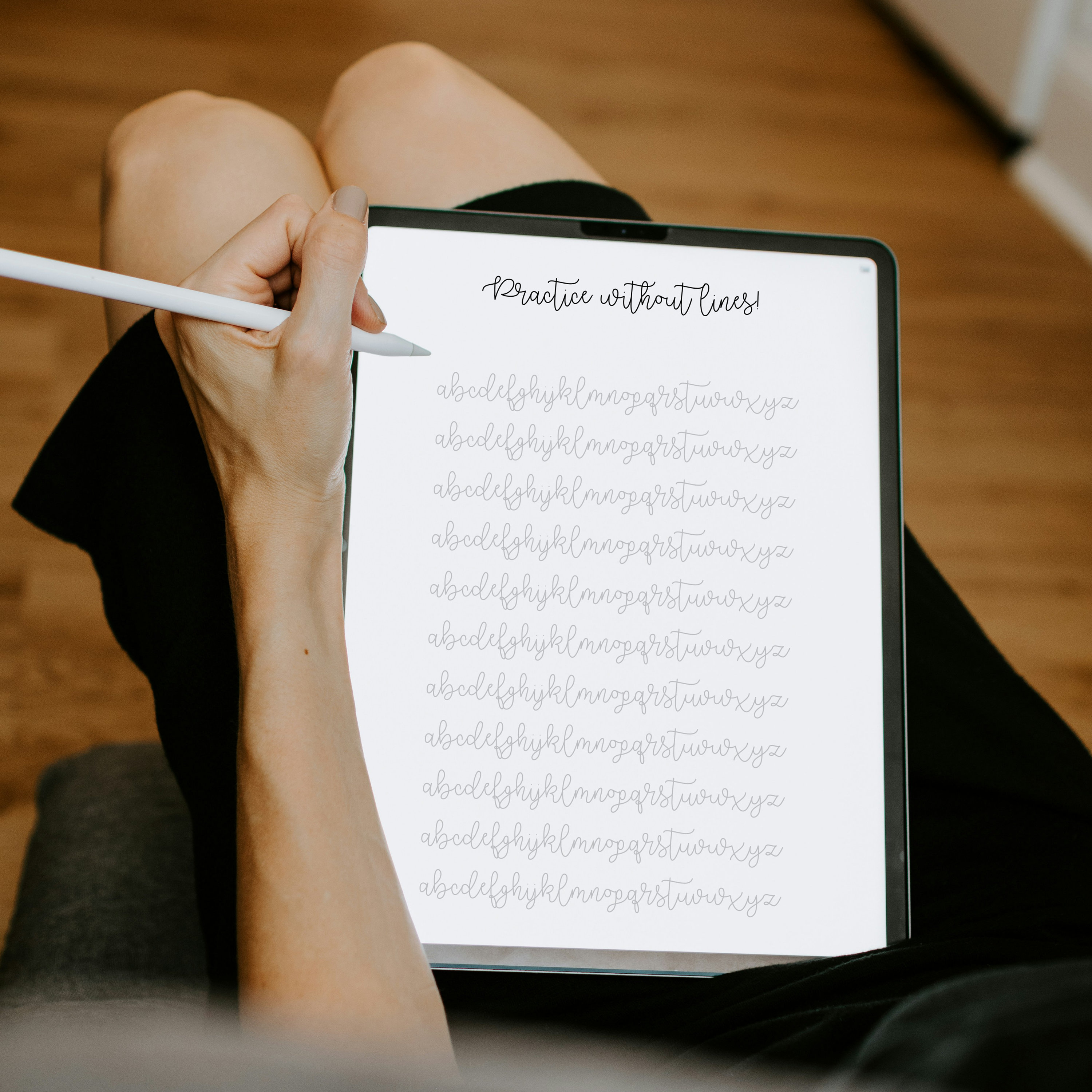 Hand Lettering Practice Sheets for Procreate | Hand Lettering Practice ...