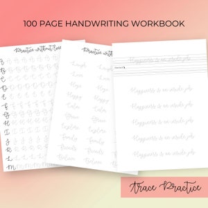 Hand Lettering Practice Sheets for Procreate | Hand Lettering Practice