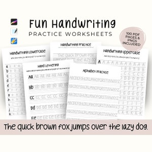 Netjes handschrift oefenblad | Handschriftoefening, handschrift verbeteren, werkbladen voor handlettering, Ipad-beletteringsgids voor Procreate