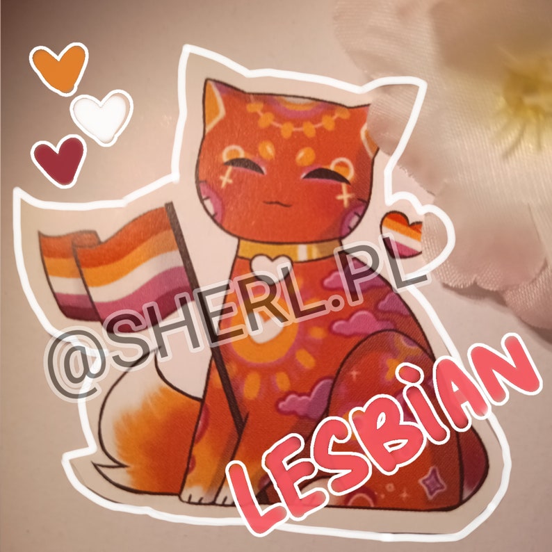 LGBT cats stickers image 3