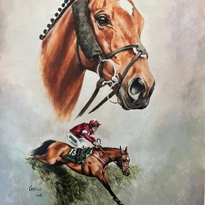 Wyścigi konne Wydruk artystyczny - Tiger Roll Grand National