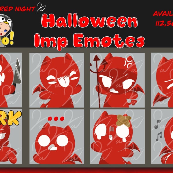 Little Red Imp Emote Pack