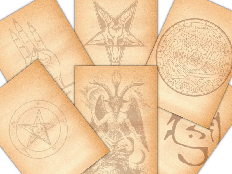 Blank Book of Shadows Printable Pages - Etsy