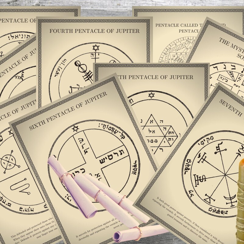 Pentacle of Jupiter - Etsy