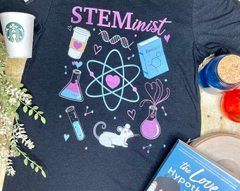 The Love Hypothesis Steminist Unisex T-Shirt | Ali Hazelwood