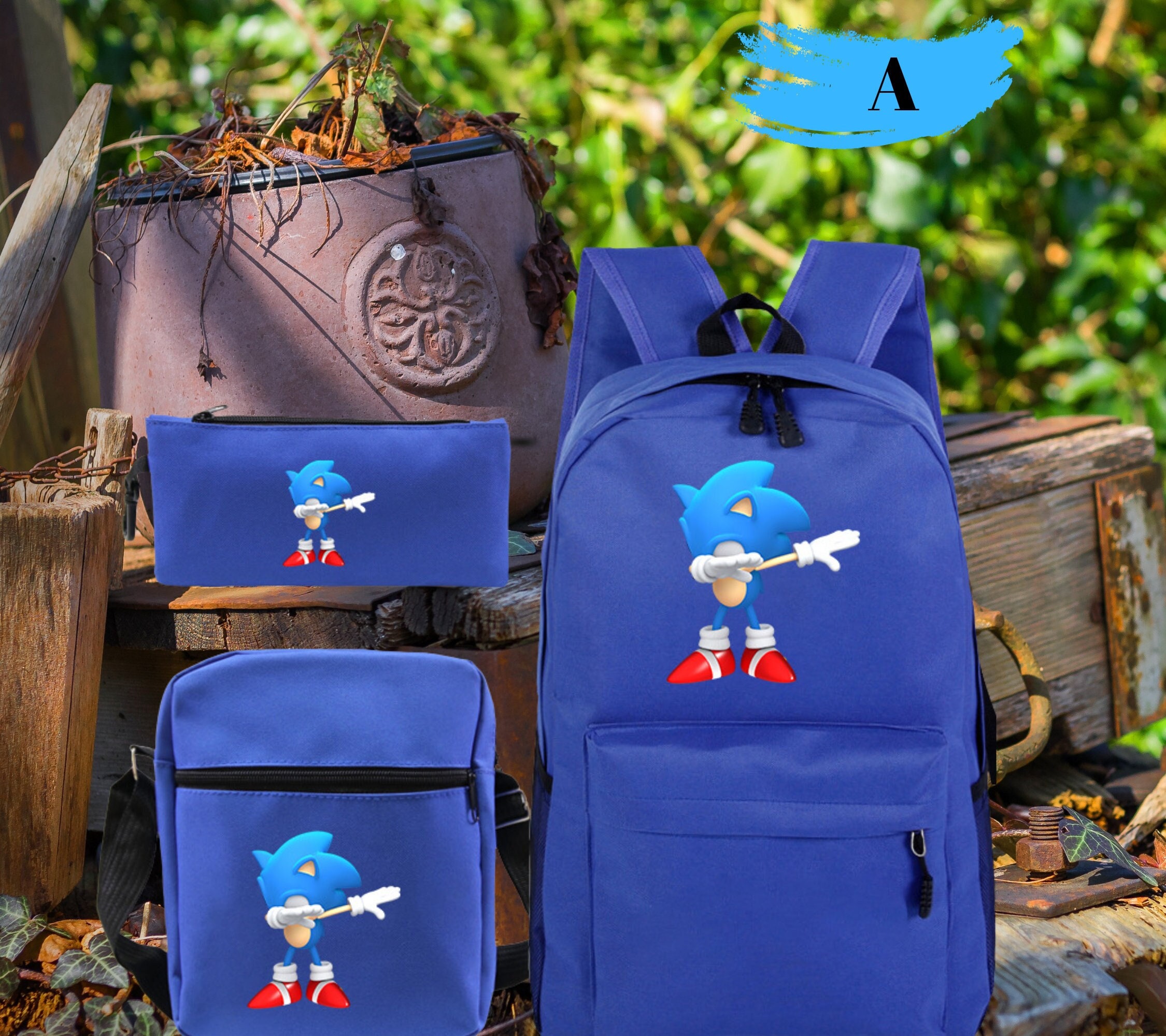 Sonic Backpack Etsy Canada