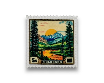 State Postage Stamp Patch | Colorado
