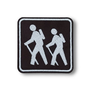 Hiking Trail Road Sign Patch