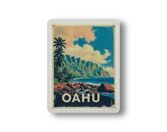Island Travel Patch | Oahu