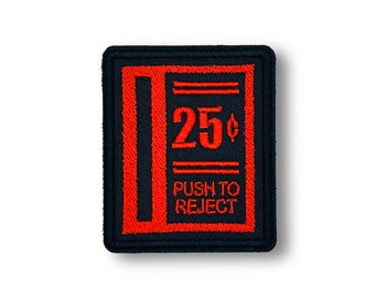 Arcade Coin Slot Patch | Push To Reject