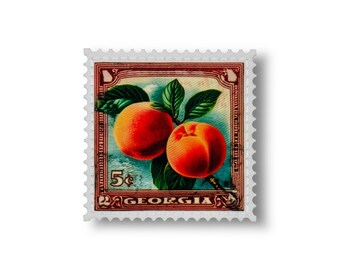 State Postage Stamp Patch | Georgia