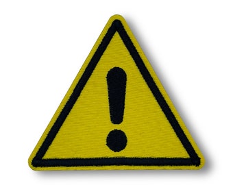 General Warning Sign Patch