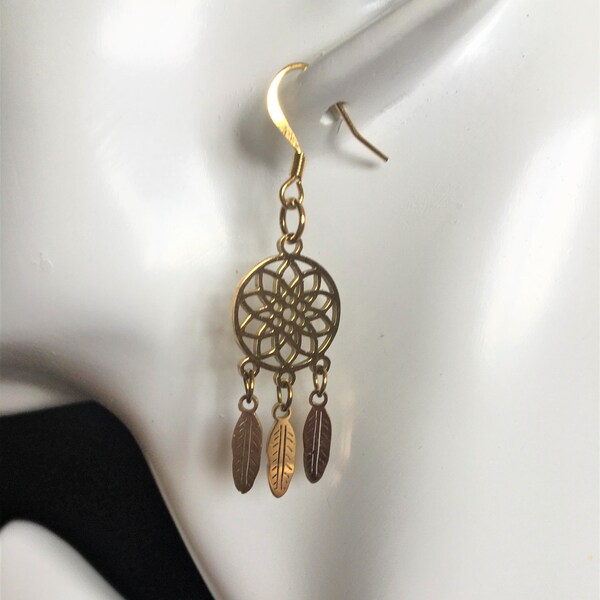 Dreamcatcher Earrings Etsy