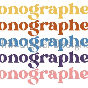Sonographer PNG, Retro Sonography Digital Download