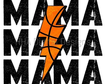 Baloncesto Mama PNG, Rayo Baloncesto Mama Descarga digital