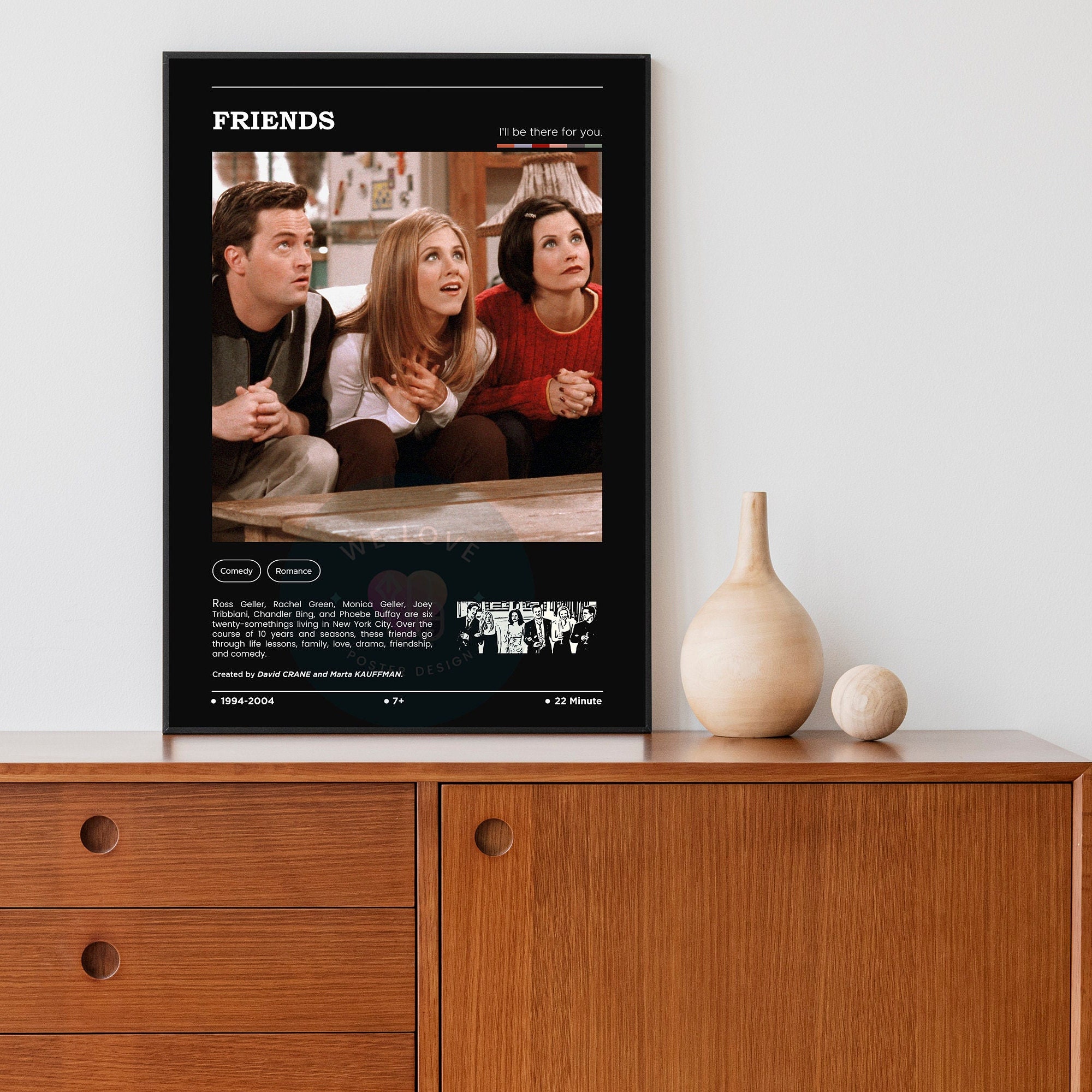 Discover Friends Tv Show Poster / Friends Poster / Tv Show Print /  Tv Series Gifts