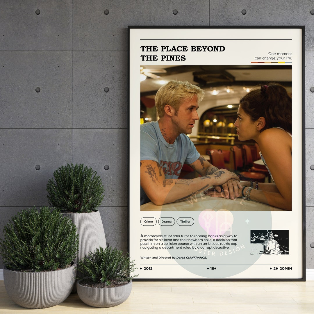 The Place Beyond the Pines Movie Poster / the Place Beyond the - Etsy
