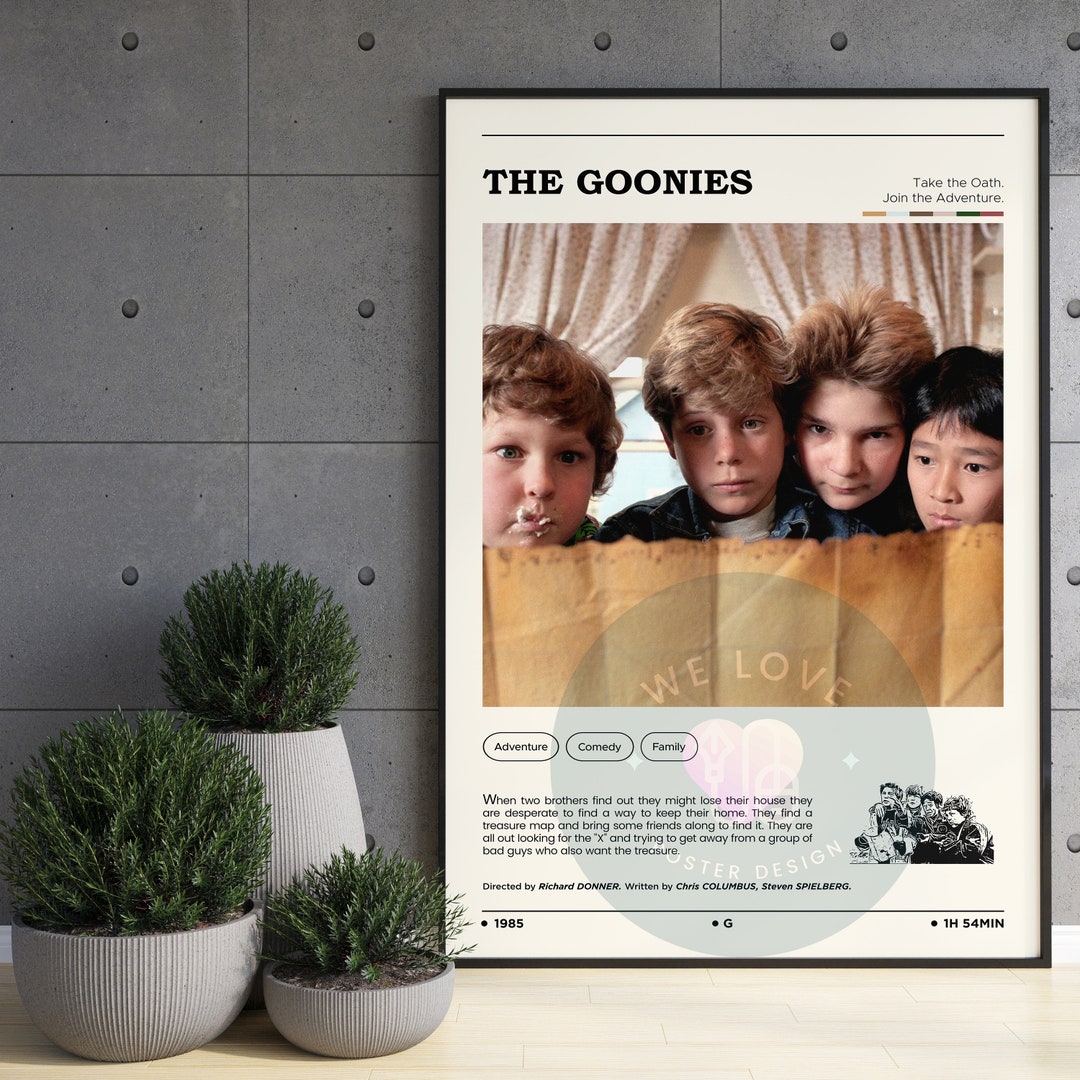 The Goonies Alternative Movie Poster - Print & Unframed Canvas Options
