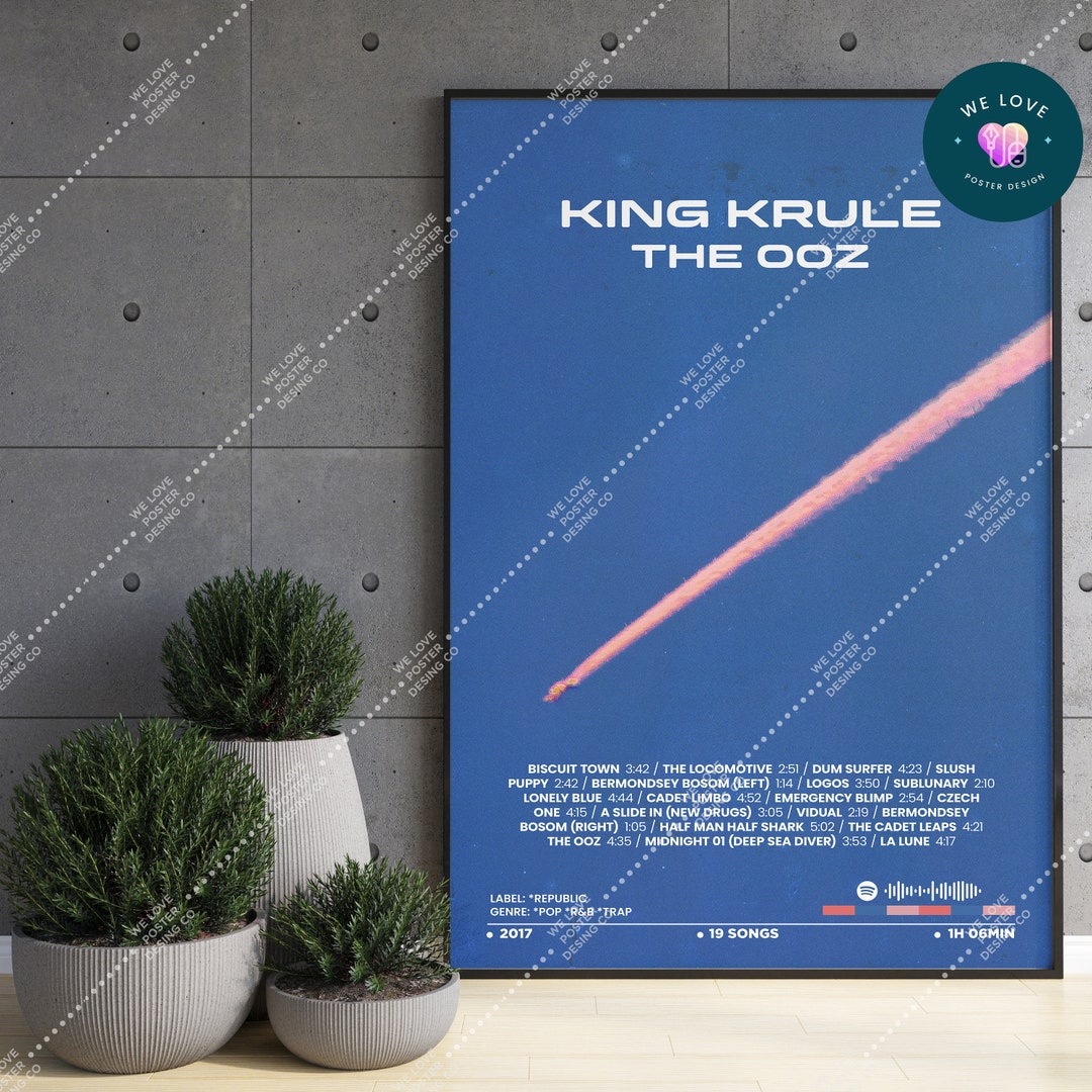 King Krule the Ooz Album Poster / King Krule Poster / Album 