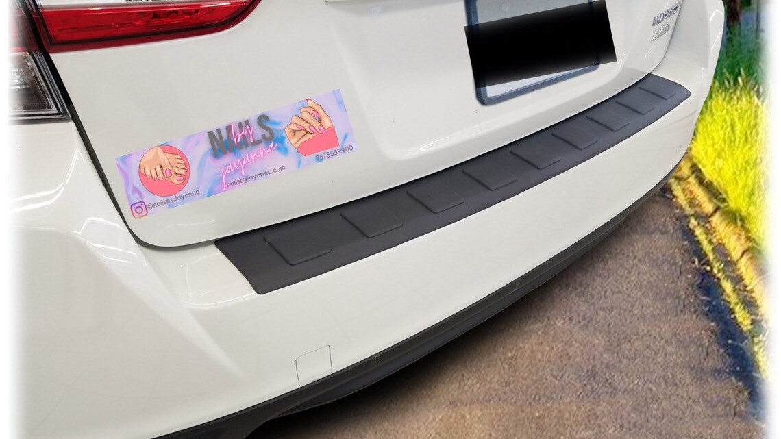 Fully Customizable Personal Vinyl Bumper Sticker - Etsy