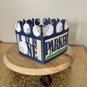 Golf Birthday Table Centerpiece, Golf Birthday Table Decorations, Golf Theme Birthday Decor, Golf Table Decor, Hole in One Table Decor