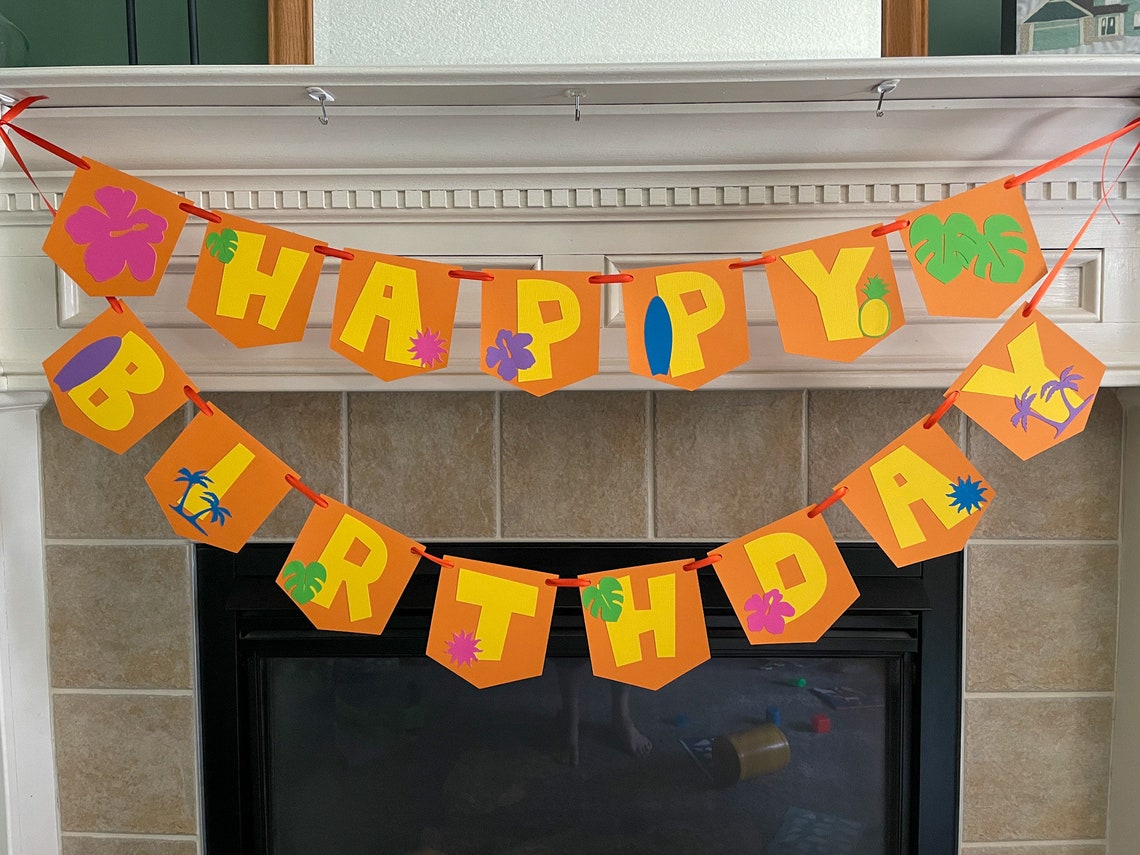 Hawaiian Themed Birthday Decorations First Birthday - Etsy