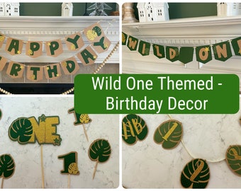 Wild One Themed Birthday Decorations, Wild One First Birthday Party Decor, Wild One Decorations, Wild One Birthday Party, Wild One Birthday