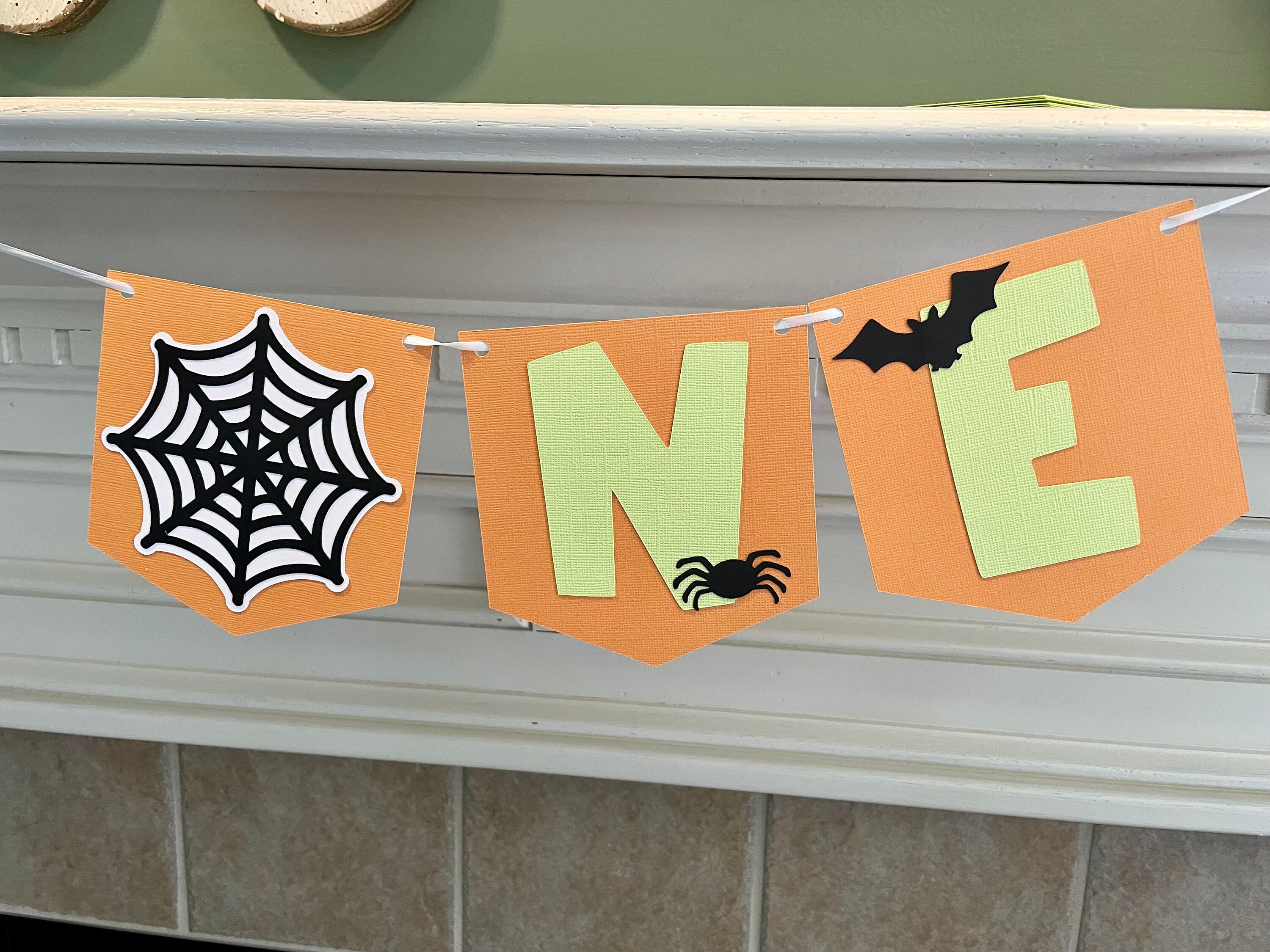 Spooky Themed Birthday Decorations Spooky One First Etsy