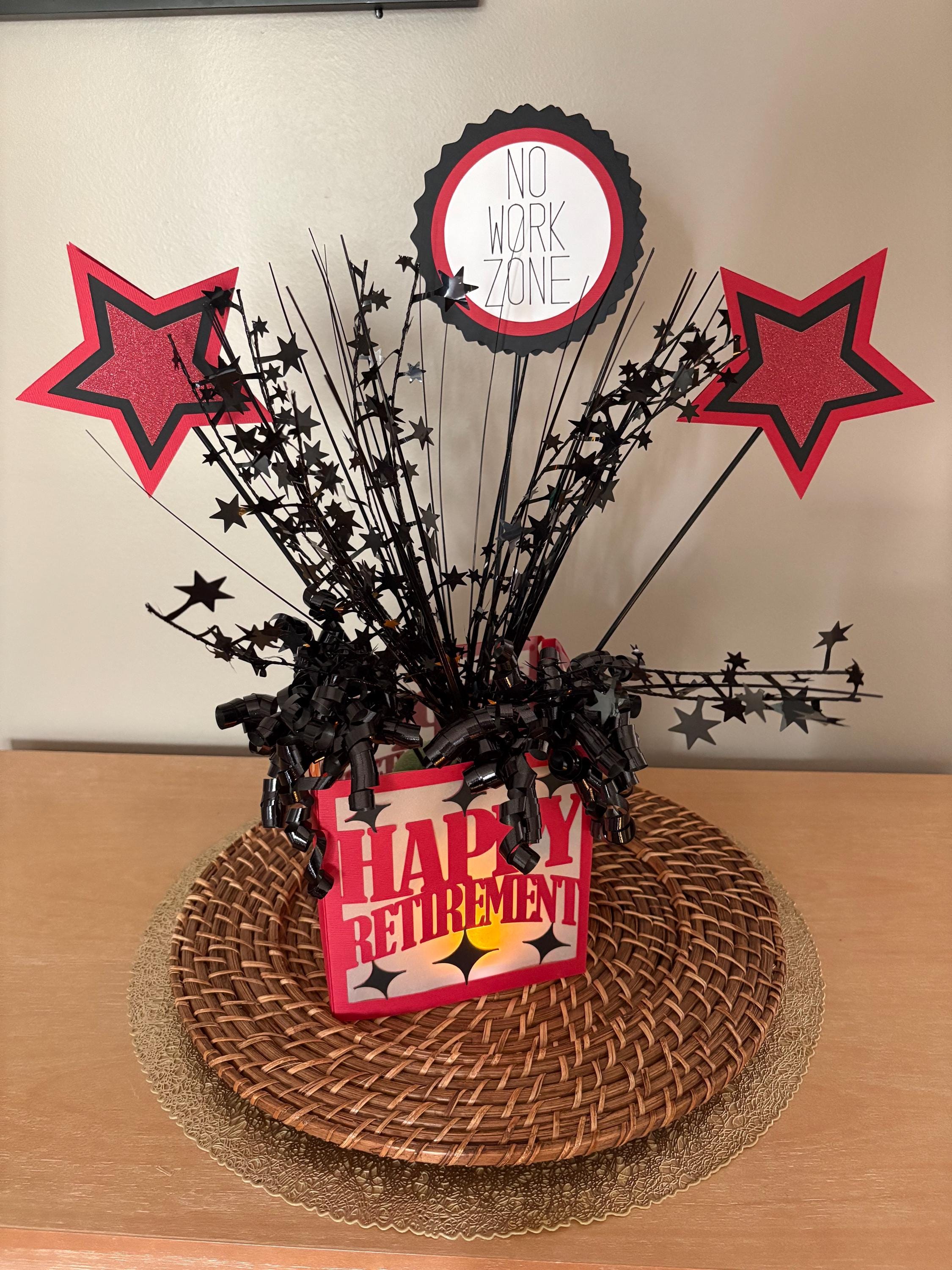 Retirement Party Centerpieces