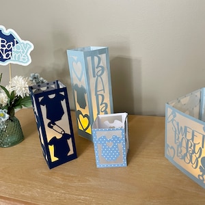 Tafeldecoratie babyshower, tafeldecoratie babyshower babyshower, tafeldecoratie babyshower, tafeldecoratie babyjongen voor babyshower afbeelding 6