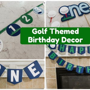 Golf Themed Birthday Decorations, Golf Birthday, Golf Retirement Decor, Golf Birthday Decor, Golf Theme Birthday, Par-Tee Birthday