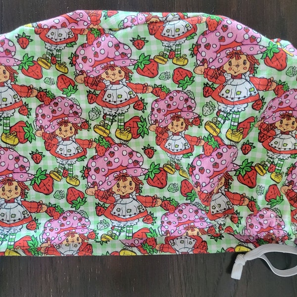 Strawberry Shortcake Scrubcap