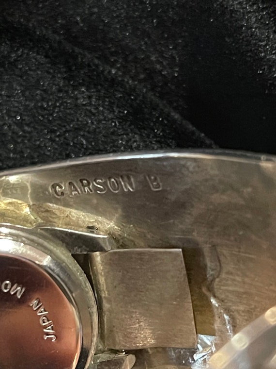 Sterling silver cuff watch - image 8