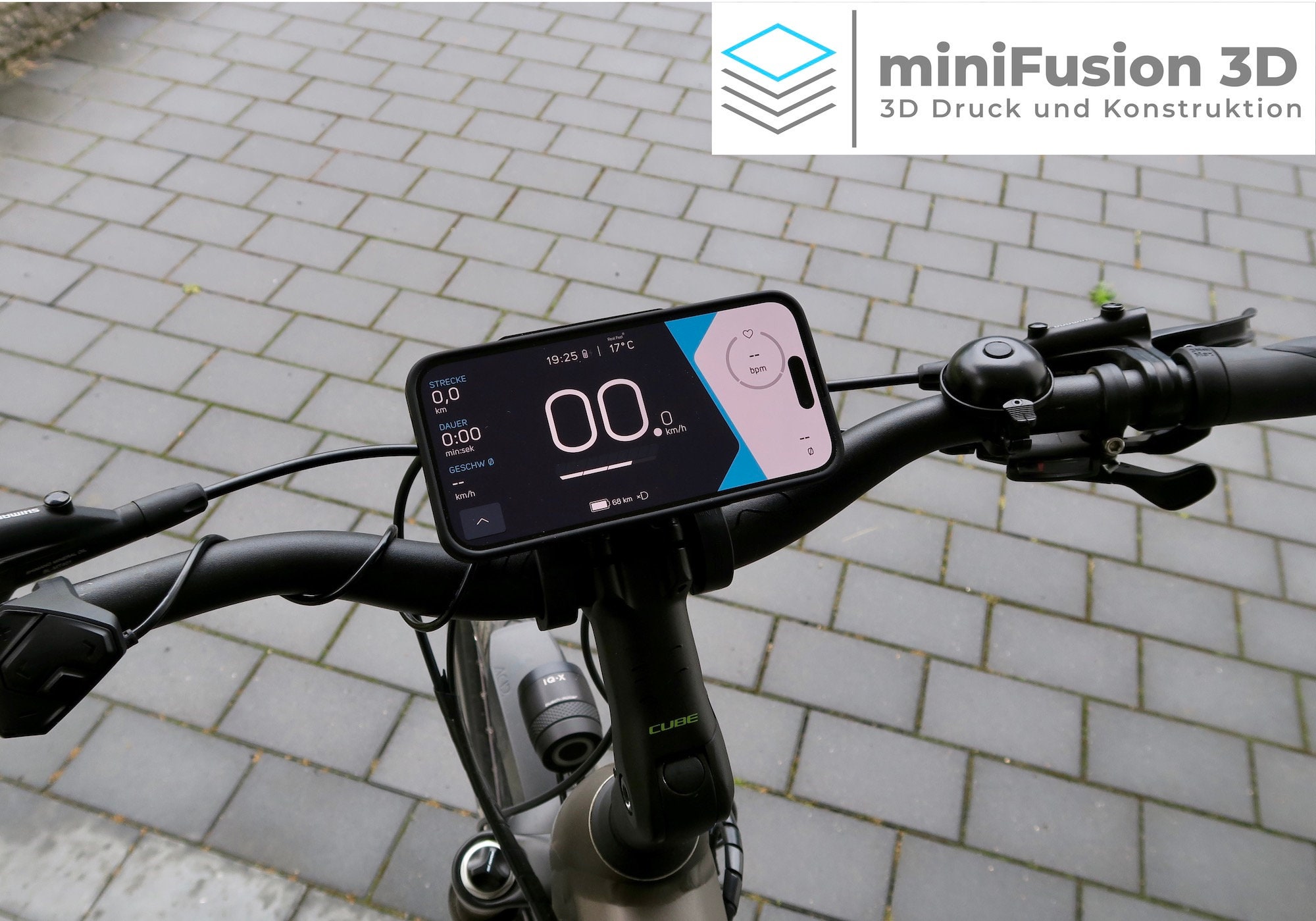 Bosch Universal Mount SmartphoneHub - Supporto Universale Per Smartphone Su E-Bike - 5