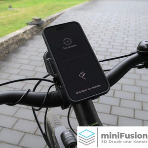 Bosch SmartphoneHUB Adapter: Direkte Anbindung an SP Connect ohne Universal Mount SPC/SPC Made in Germany e-Bike 3D-Druck vertikal