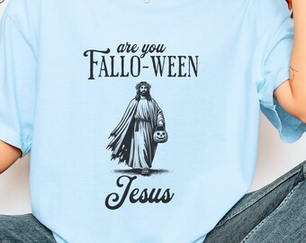Funny Jesus Halloween Shirt – Comfort Colors Unisex Graphic Tee
