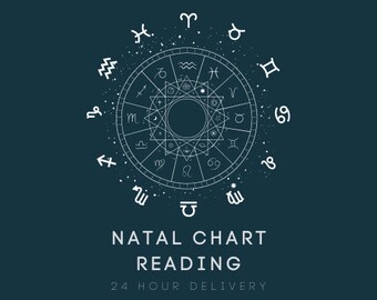Natal Chart Reading Birth Chart Reading Astrology Birth Chart Reading Natal Birth Chart Analysis 24 Hour Delivery Fast Delivery