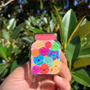 Universe in a Jar Pin | Kawaii Space | Cute Space Art | NASA | Planets, Universe & Stars