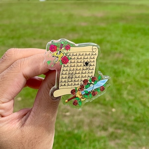 Cardan&#39;s Letters Pin | The Cruel Prince | Jude Duarte | Holly Black