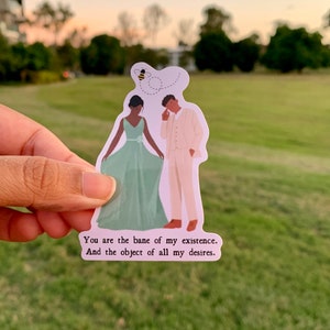 Sticker quote Kate & Anthony Bridgerton