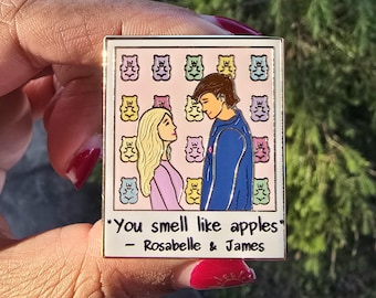 James & Rosabelle Polaroid Hard Enamel Pin | Shatter Me Bookish Gift