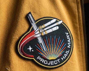 PREVENTA Parche bordado de la película Proyecto Ave María / Cosplay de Ryland Grace / Parche termoadhesivo