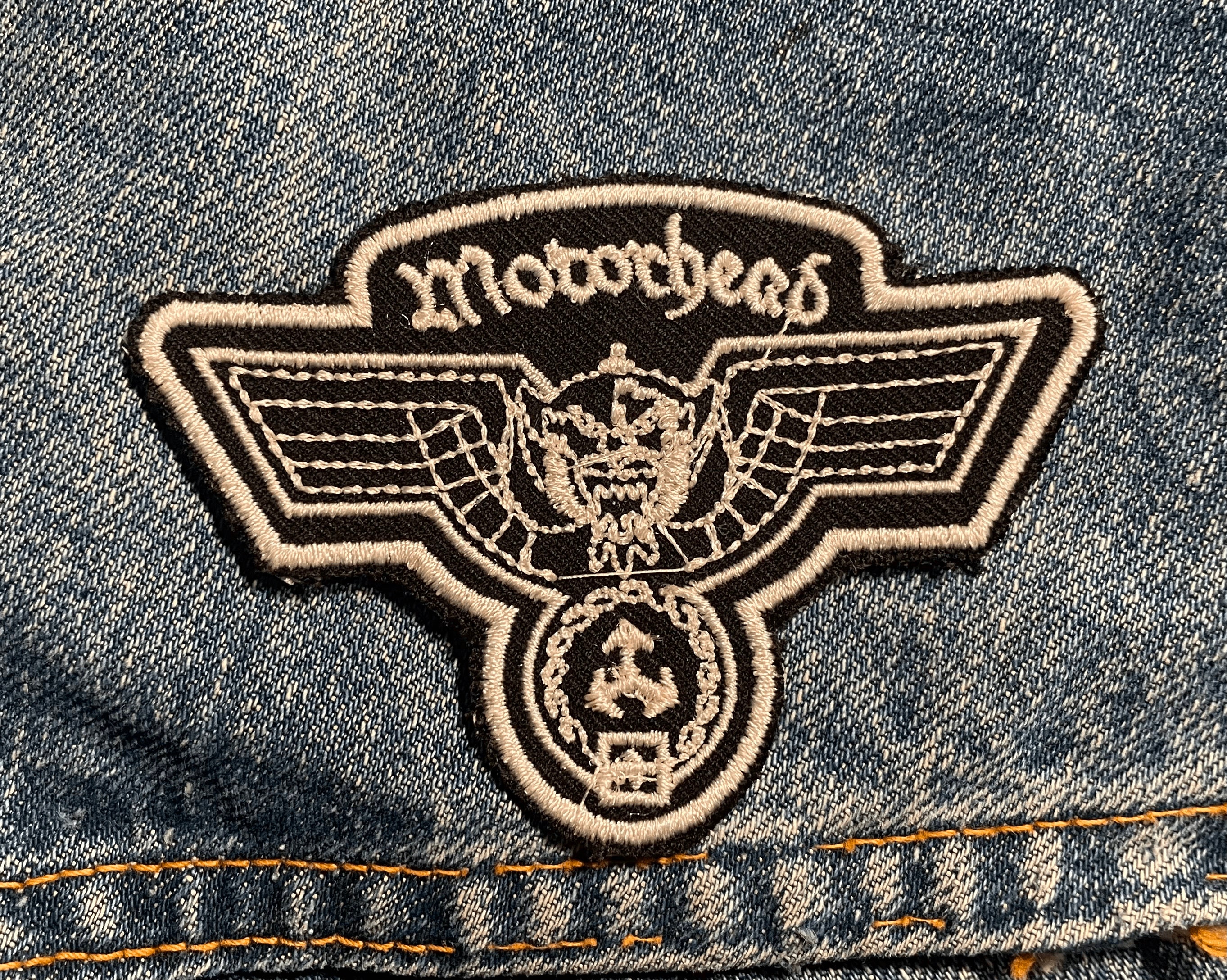 Motorhead- Iron fist embroidered/woven patch · DEEP CUTS DISTRO