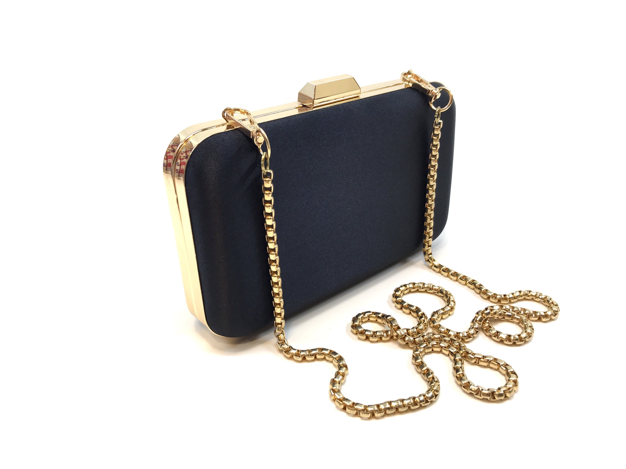 Chanel Lambskin Black with Matelasse Gold Chain | Luxury GoRound