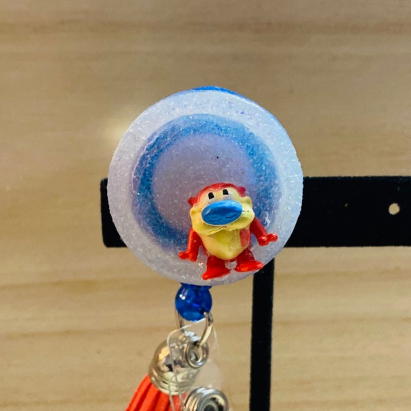 Ren and Stimpy Keychain Etsy UK