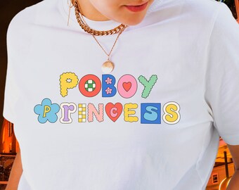 Poboy Princess Shirt | Cajun Christmas t-shirt | Cajun Christmas top | Gumbo Weather | Bayou Princess Cajun Queen | Mardi Gras Shirt