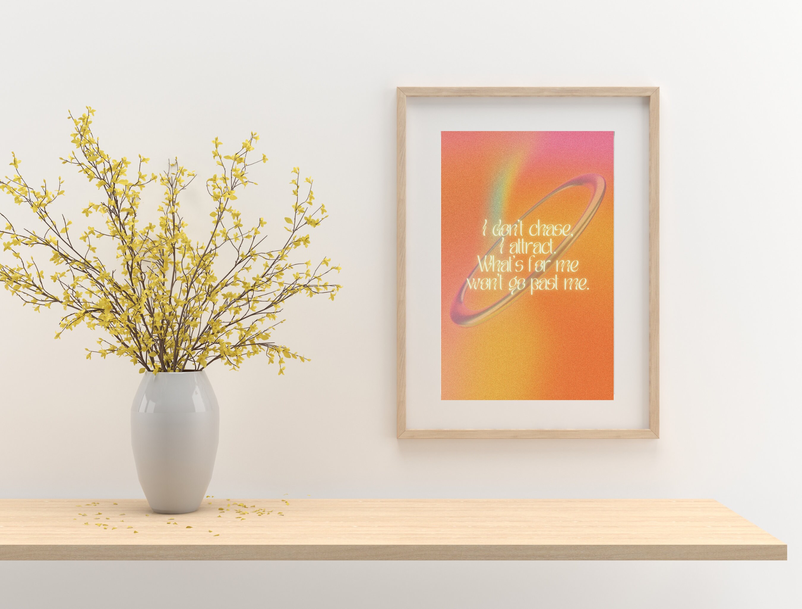 Nothing Getting Past Me What's for Me Won't Go Past Me Printable Poster | Instant Download ...