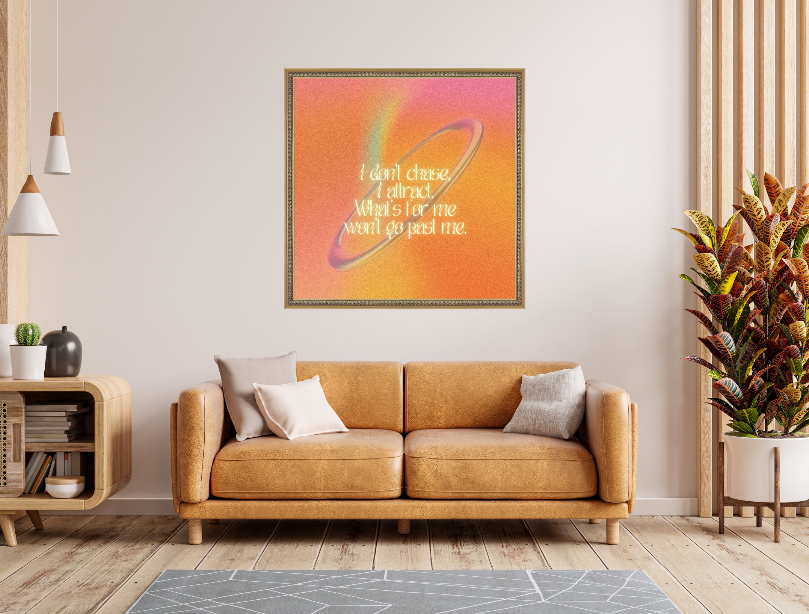 Nothing Getting Past Me What's for Me Won't Go Past Me Printable Poster | Instant Download ...