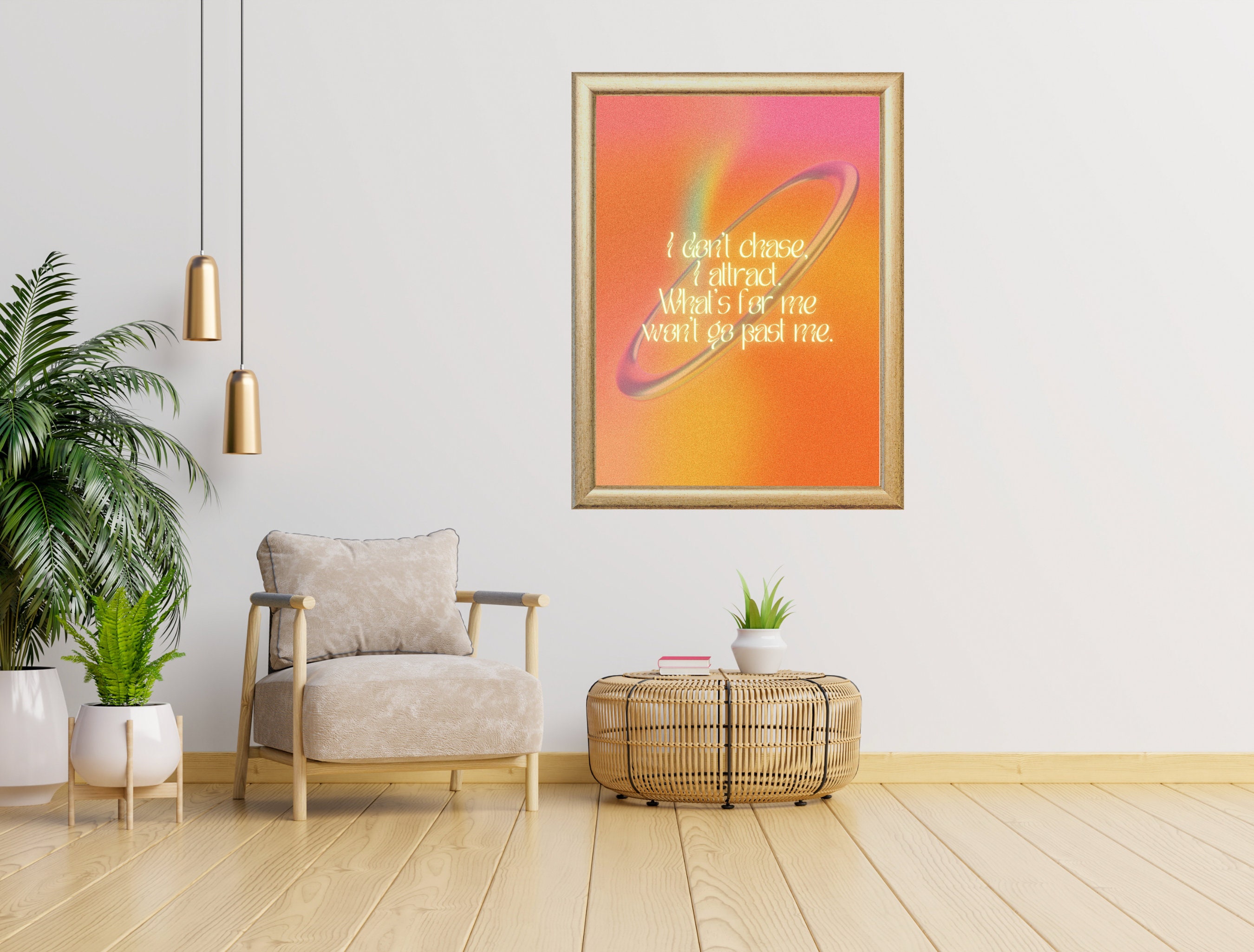 Nothing Getting Past Me What's for Me Won't Go Past Me Printable Poster | Instant Download ...